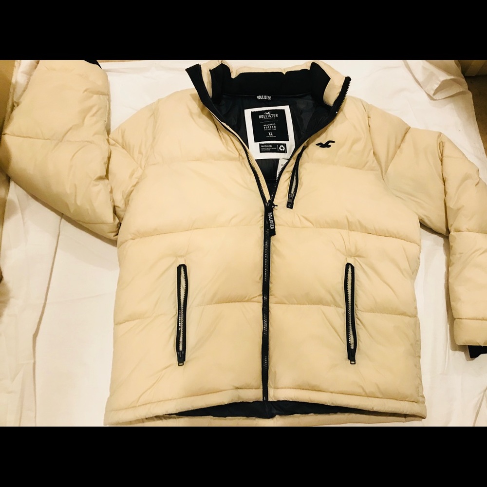 •SOLD🦞Hollister New! Puffer Jacket Men’s! - Picture 1 of 8